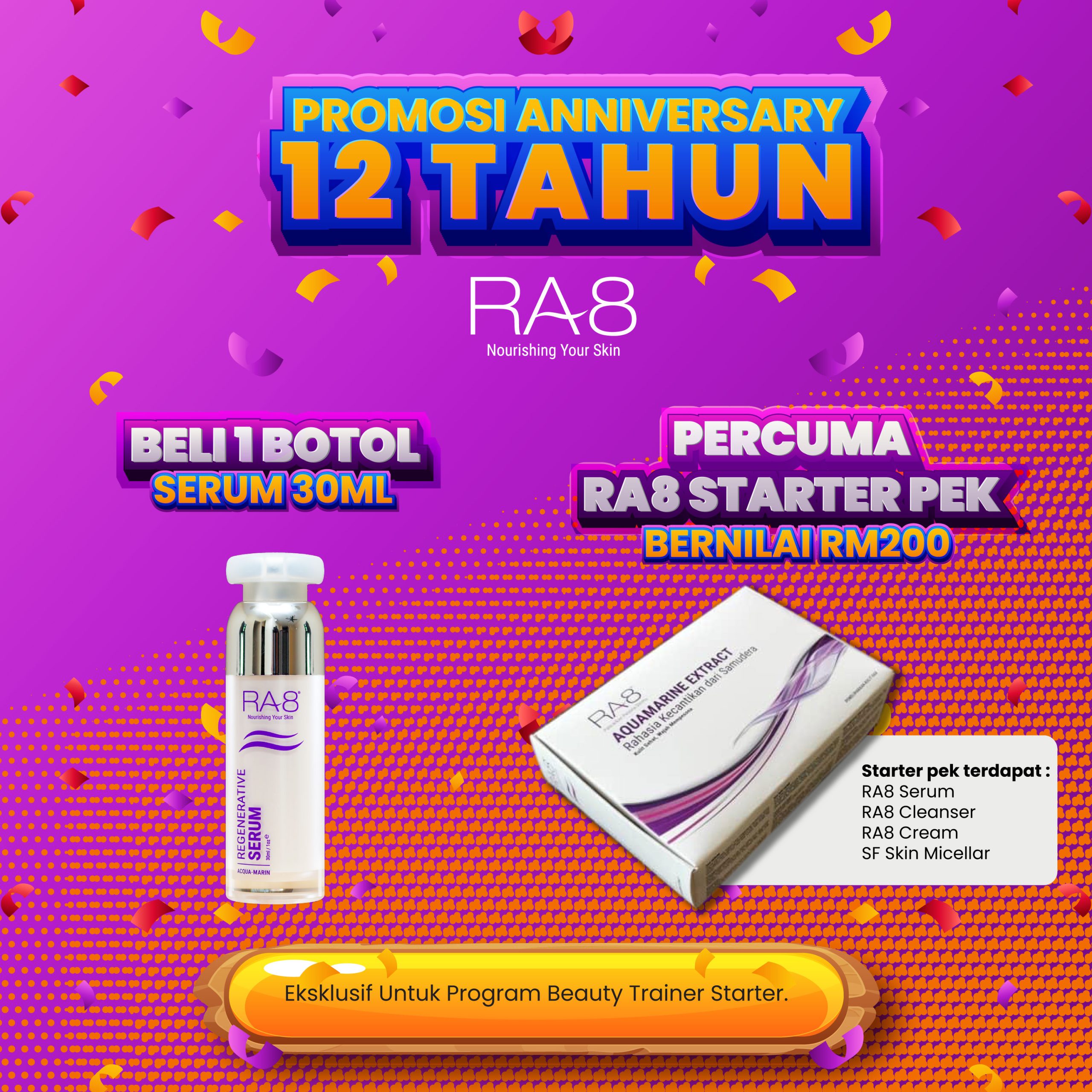 RA8 ANNIVERSARY PROMO STARTER PAX
